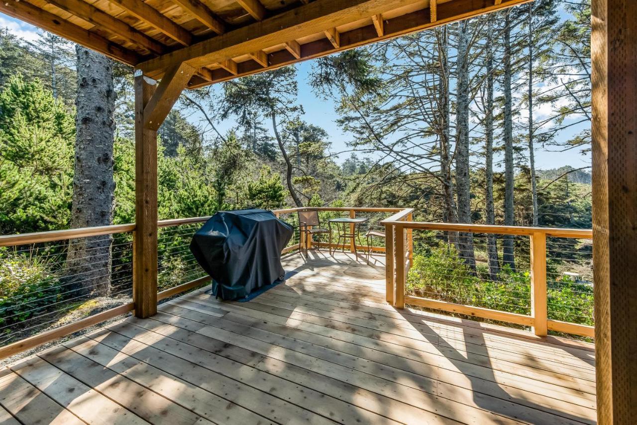 Yaquina Lighthouse View Beach Home Newport Exterior photo